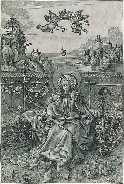 Virgin and Child by Hans Wechtlin depicting Luke 2