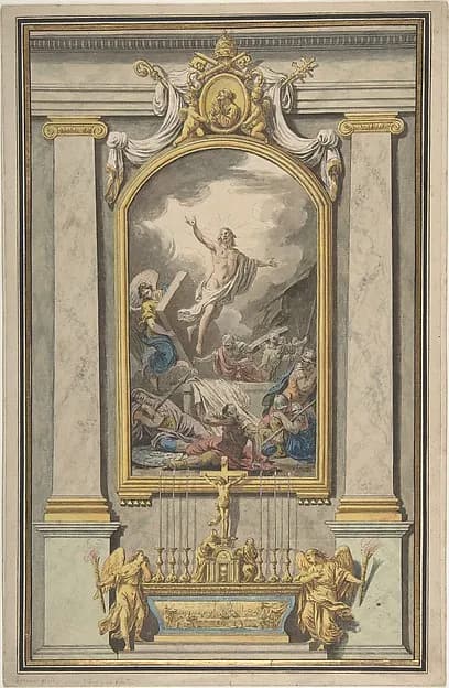 The Resurrection by Louis Lagrenée depicting Matthew 28