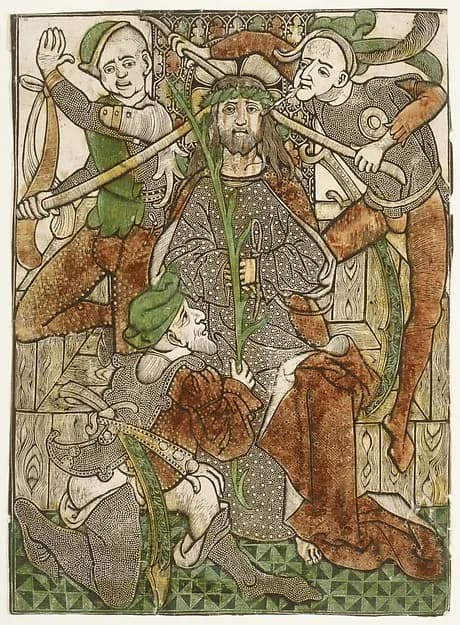 Christ Crowned with Thorns by Master of Jesus in Bethany depicting John 1