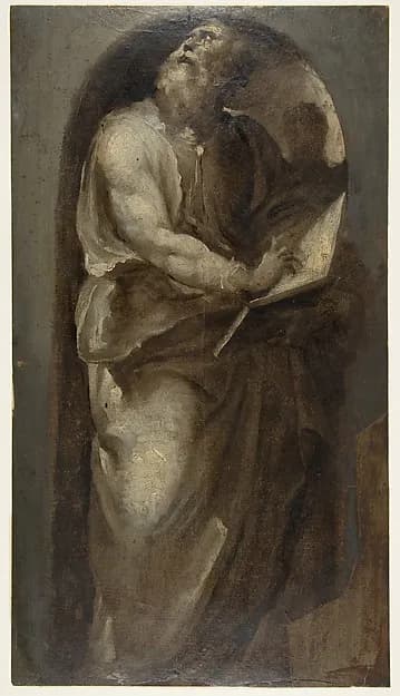 Saint Matthew by Domenico Beccafumi depicting Matthew 1