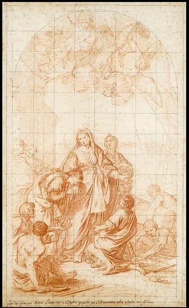 The Departure of Saint Paula and Saint Eustochium for the Holy Land by Giuseppe Bottani depicting Acts 9