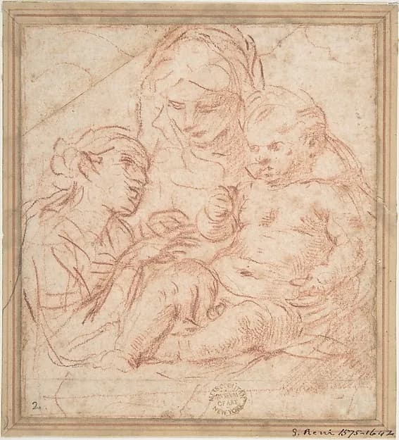 The Mystic Marriage of Saint Catherine by Simone Cantarini depicting Romans 8