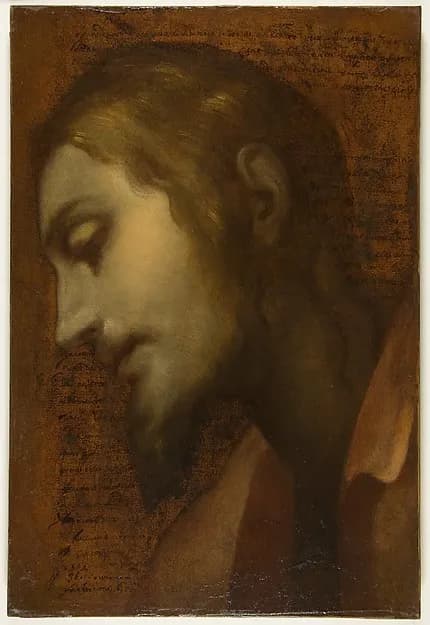 Head of Christ by Cigoli (Ludovico Cardi) depicting John 1