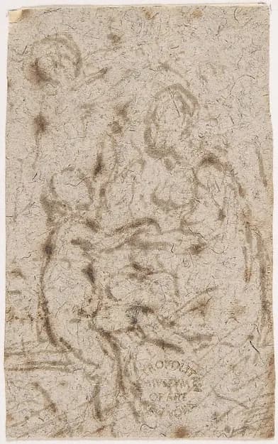 Madonna and Child (recto); Madonna and Child (verso) by Anonymous, Italian, 16th century depicting Luke 2