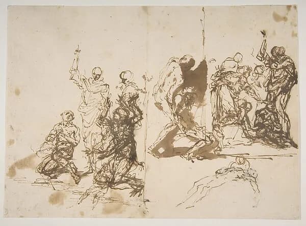The Raising of Lazarus by Salvator Rosa depicting John 11