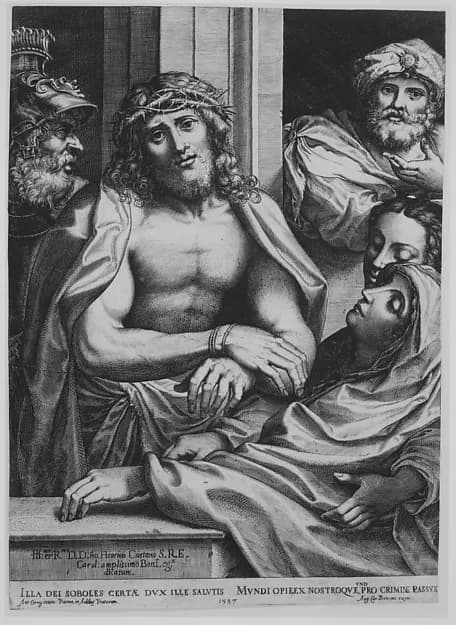 Ecce Homo by Agostino Carracci depicting John 19