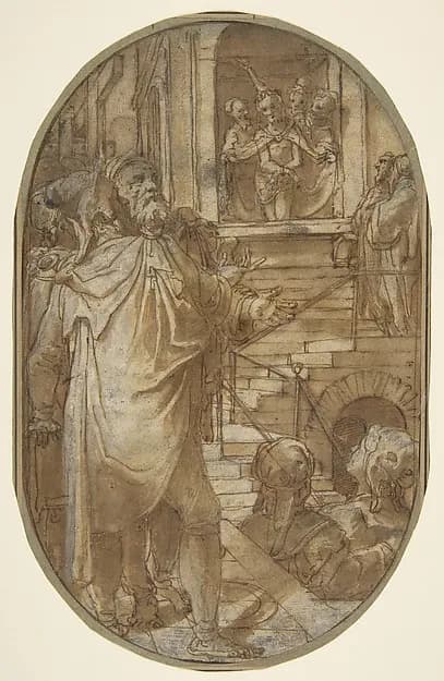 Ecce Homo by Federico Zuccaro (Zuccari) depicting John 19