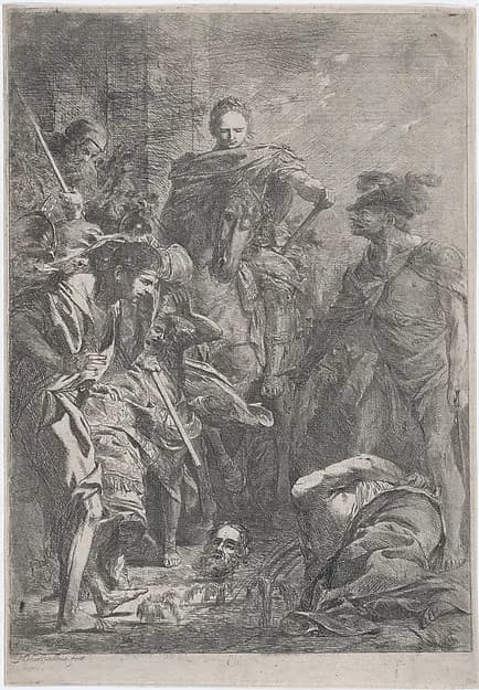 The Beheading of St. Paul by Michael Lucas Leopold Willmann depicting Acts 9