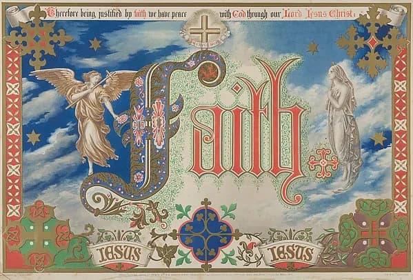Faith by Freeman Gage Delamotte depicting John 1