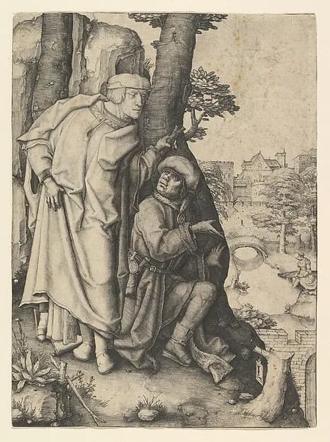 Susanna and the Two Elders by Lucas van Leyden depicting Daniel 13