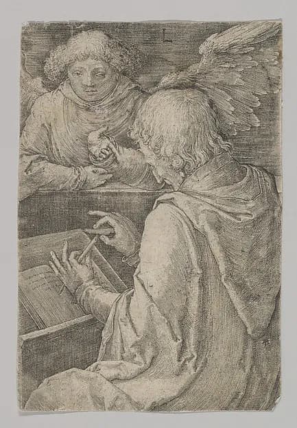 St. Matthew, from the series The Four Evangelists by Lucas van Leyden depicting Matthew 1