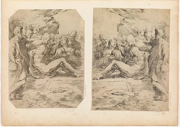Entombment by Guido Reni depicting Matthew 27