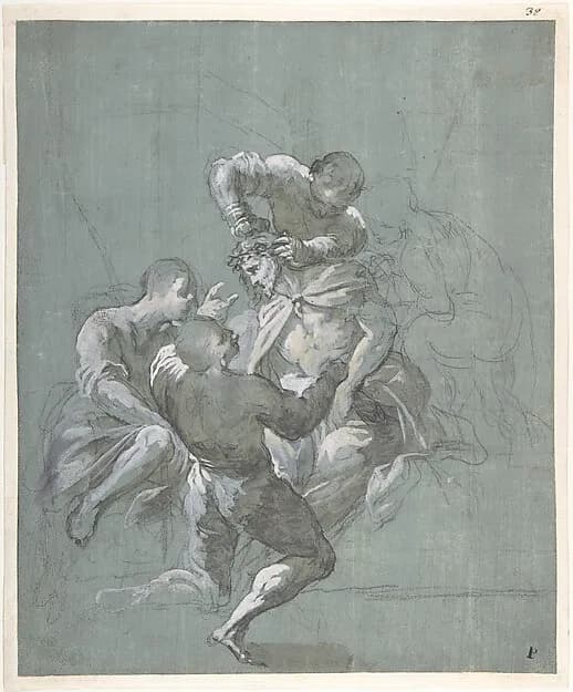 Christ Being Crowned with Thorns by Karl Dankwart depicting John 1