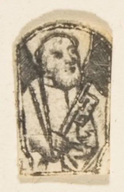 St. Peter by Anonymous, German, 15th century depicting Matthew 4