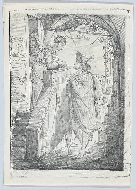 Viva La Madonna by Thomas Joseph Clérian depicting Luke 2