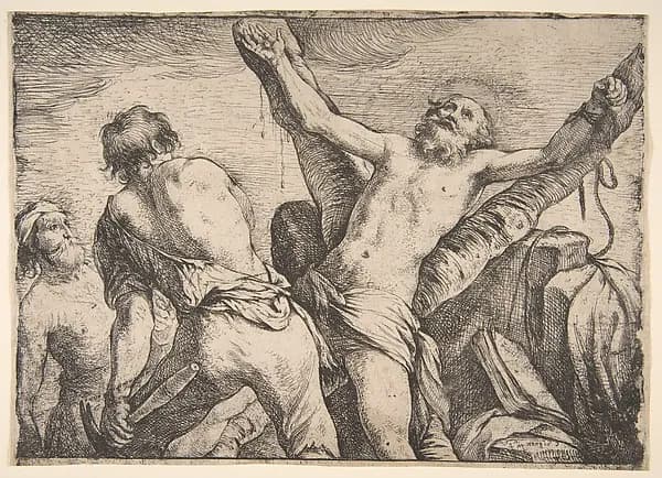 The Martyrdom of Saint Andrew by Claude Vignon depicting Matthew 4