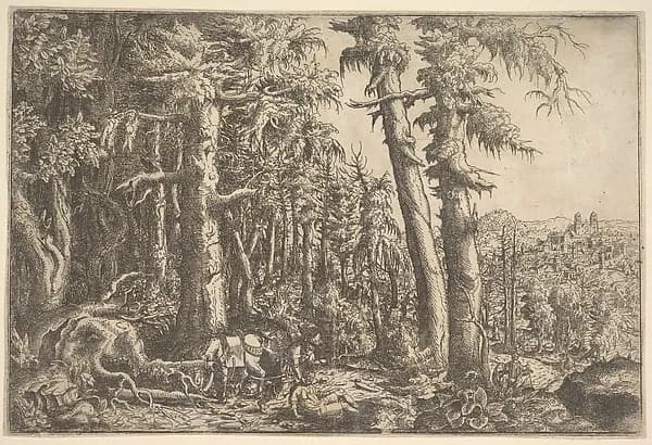 The Good Samaritan by Hanns Lautensack depicting Luke 10