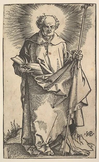 St. Philip, from "Christ and the Apostles" by Hans Baldung Grien depicting John 1