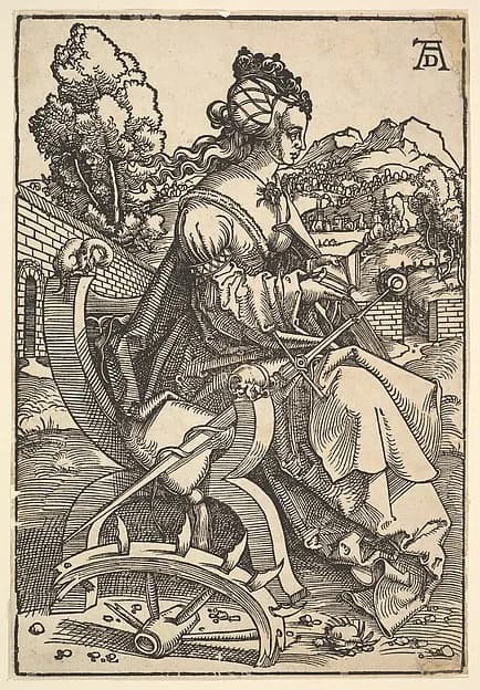 St. Catherine by Hans Baldung Grien depicting Romans 8