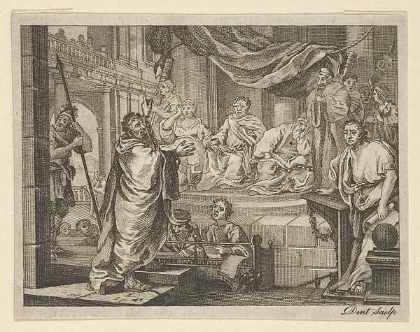Paul Before Felix by Dent depicting Acts 9