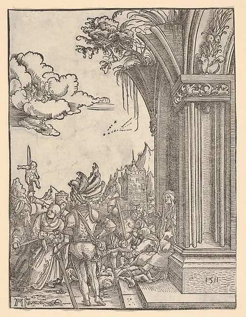 Massacre of the Innocents by Albrecht Altdorfer depicting Matthew 2