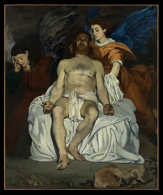 The Dead Christ with Angels by Edouard Manet depicting John 1