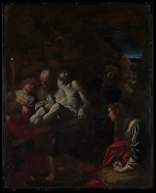 The Burial of Christ by Annibale Carracci depicting John 19