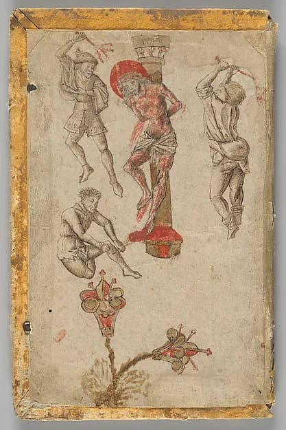 The Flagellation of Christ by Anonymous depicting Matthew 27