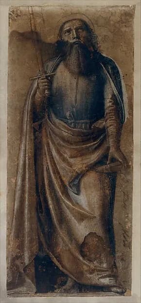 Saint Paul by Michele da Verona depicting Acts 9