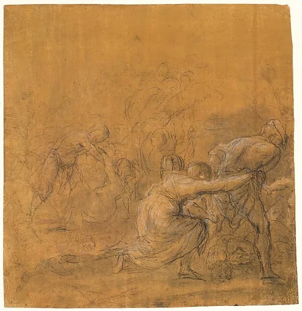 The Massacre of the Innocents by The Veneto depicting Matthew 2