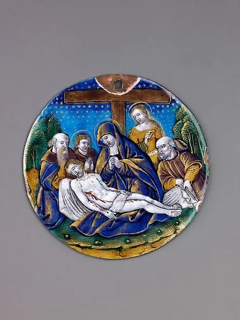 Lamentation by Anonymous depicting Mark 15