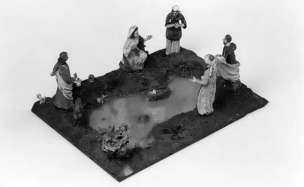 The Finding of Moses by Anonymous depicting Exodus 2