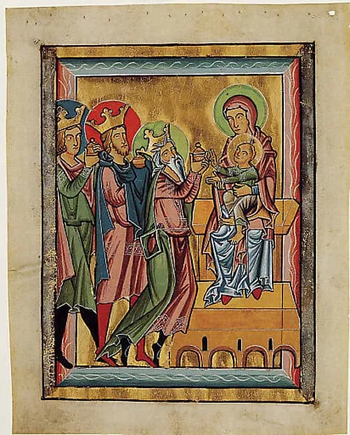 Adoration of the Magi by Southern Germany or Austria depicting Matthew 2
