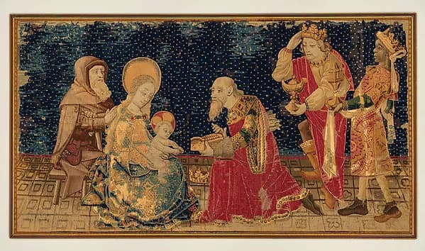 Adoration of the Magi by Anonymous depicting Matthew 2