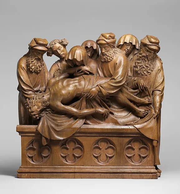 The Entombment of Christ by Anonymous depicting Matthew 27