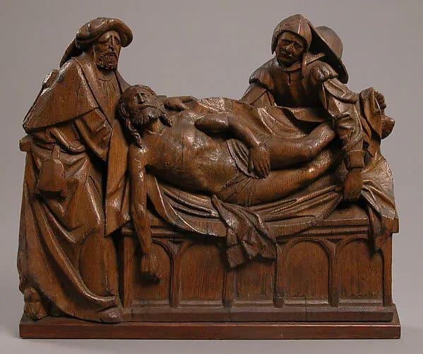 Entombment by Anonymous depicting Matthew 27