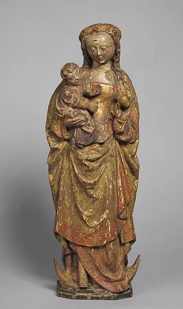 Virgin and Child by Anonymous depicting Luke 2