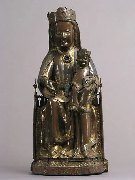 Virgin and Child by Anonymous depicting Matthew 4