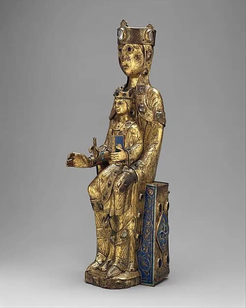 Virgin and Child by Anonymous depicting Luke 2