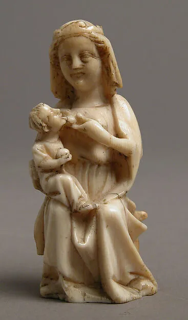 Virgin and Child by Anonymous depicting Luke 2