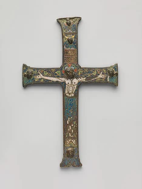 Crucifix by Anonymous depicting John 1