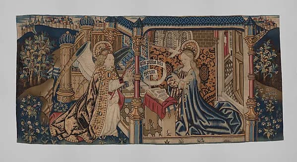 The Annunciation by Anonymous depicting Luke 1