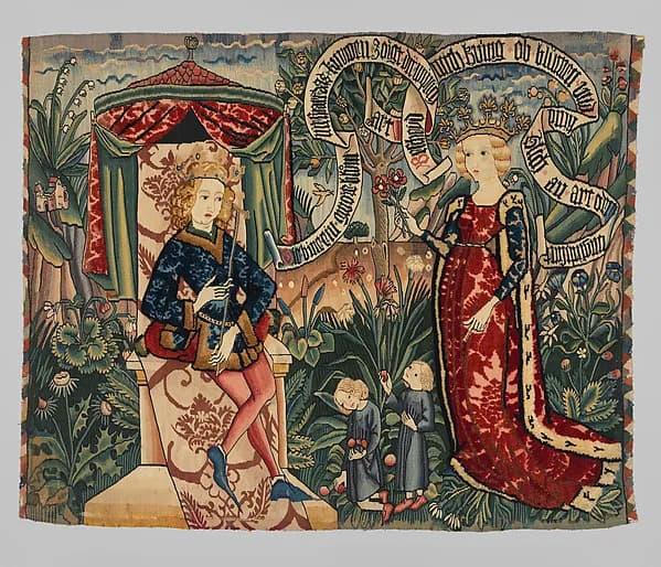 Two Riddles of the Queen of Sheba by Anonymous depicting 1 Kings 10