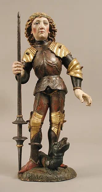 Saint George and the Dragon by Hans Klocker depicting Revelation 12