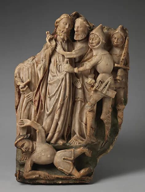 The Betrayal of Christ by Anonymous depicting Matthew 26