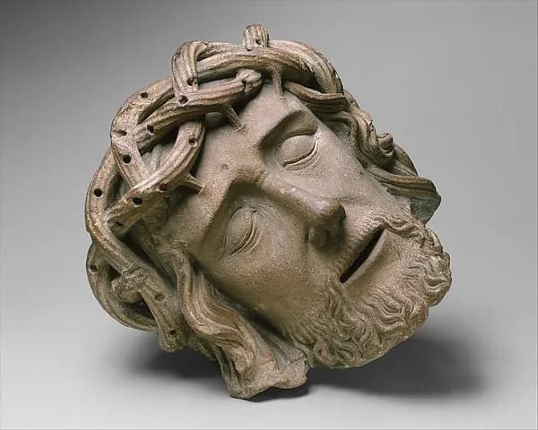 Head of Christ by Anonymous depicting John 1