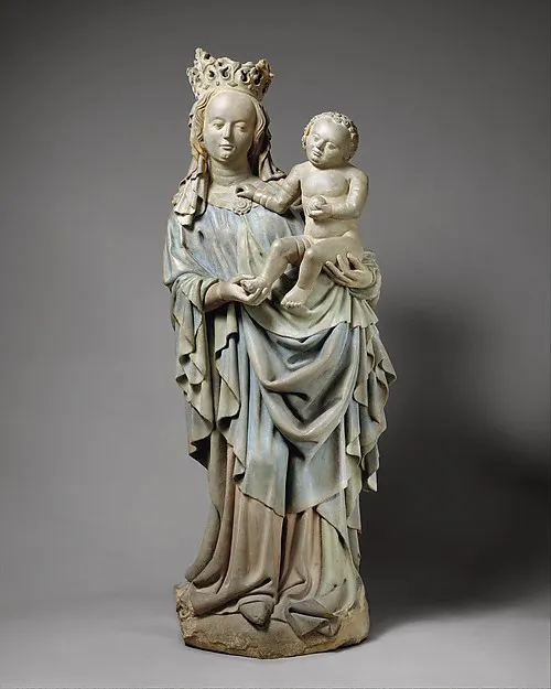 Virgin and Child by Anonymous depicting Luke 2