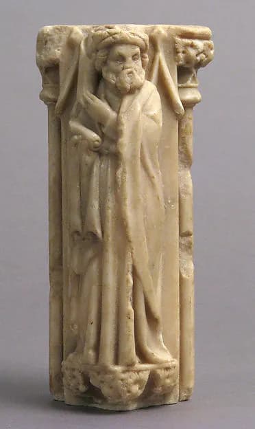 Architectural Fragment from a Retable, Tabernacle, or Tomb by Anonymous depicting Exodus 25