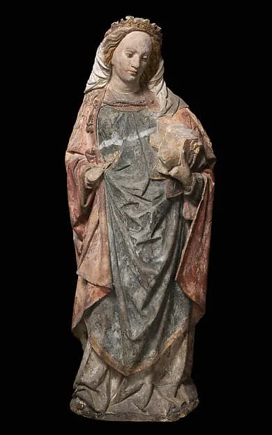 Virgin and Child by Anonymous depicting Luke 2