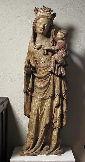 Virgin and Child by Anonymous depicting Luke 2